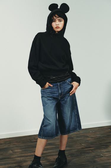 TEXT ©DISNEY SWEATSHIRT - Black by Zara - Image 0