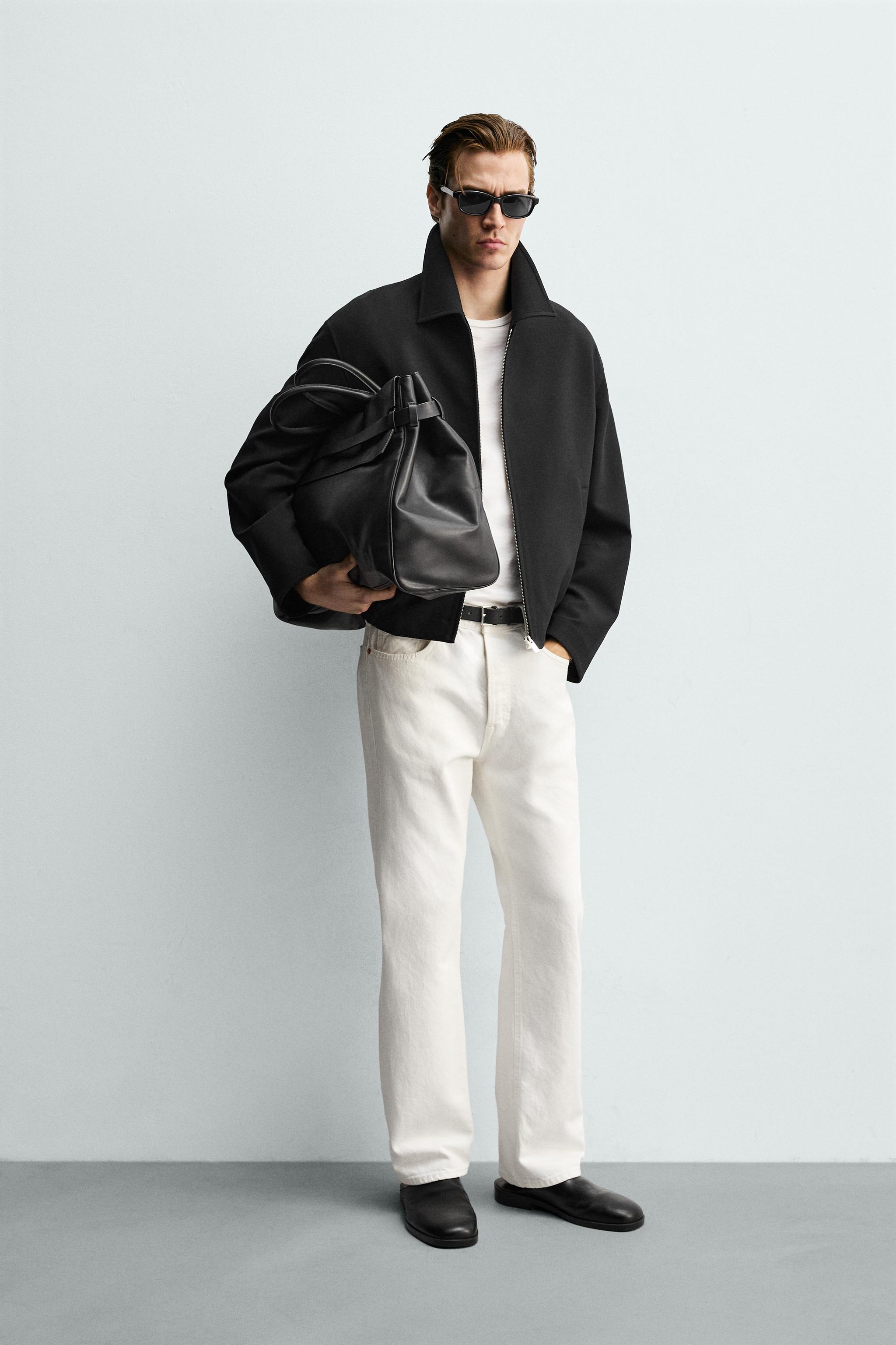 RELAXED COMFORT FIT JACKET - Black | ZARA United States RELAXED COMFORT FIT JACKET - Black | ZARA United States