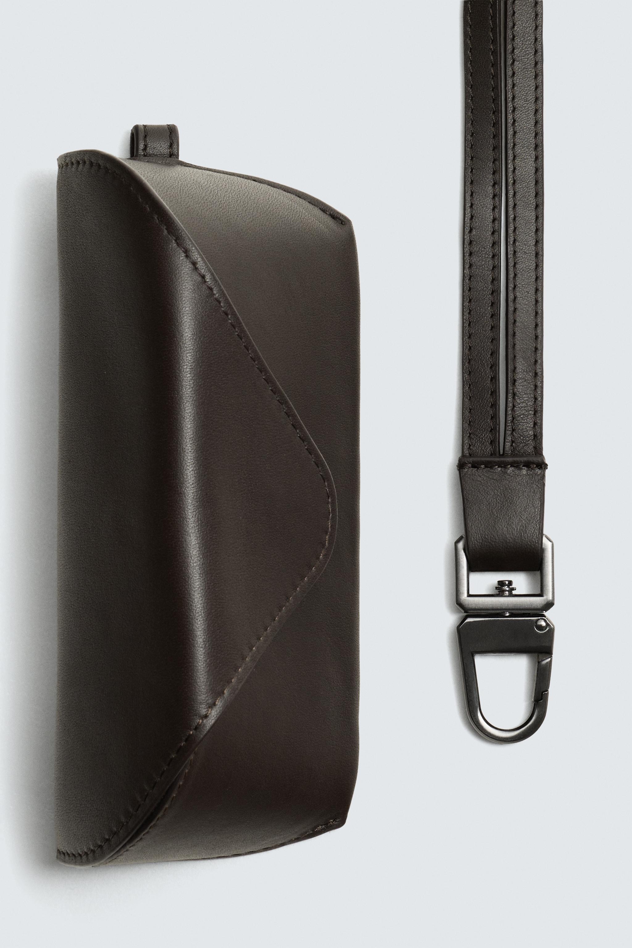 レザーメガネケース - ブラウン | ZARA Japan / 日本