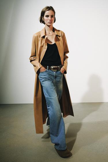 ДЖИНСЫ WIDE LEG RELAXED С НИЗКОЙ ПОСАДКОЙ — ZW COLLECTION — ВЫЦВЕТШИЙ СИНИЙ от Zara