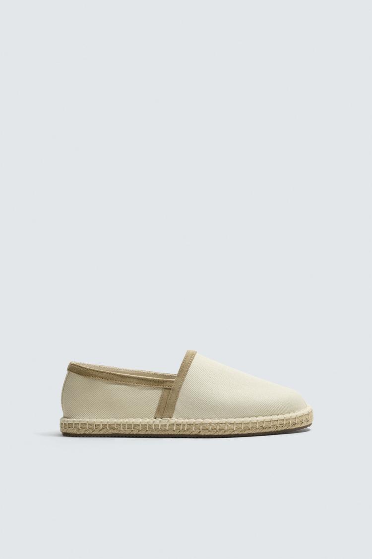 ZARA FABRIC ESPADRILLES