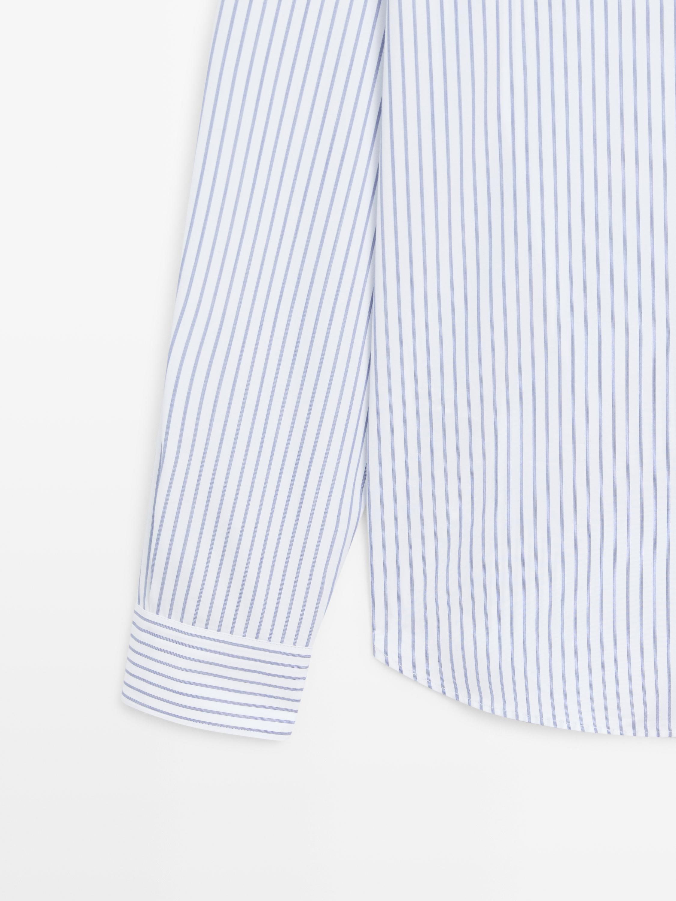 Chemise à rayures regular fit