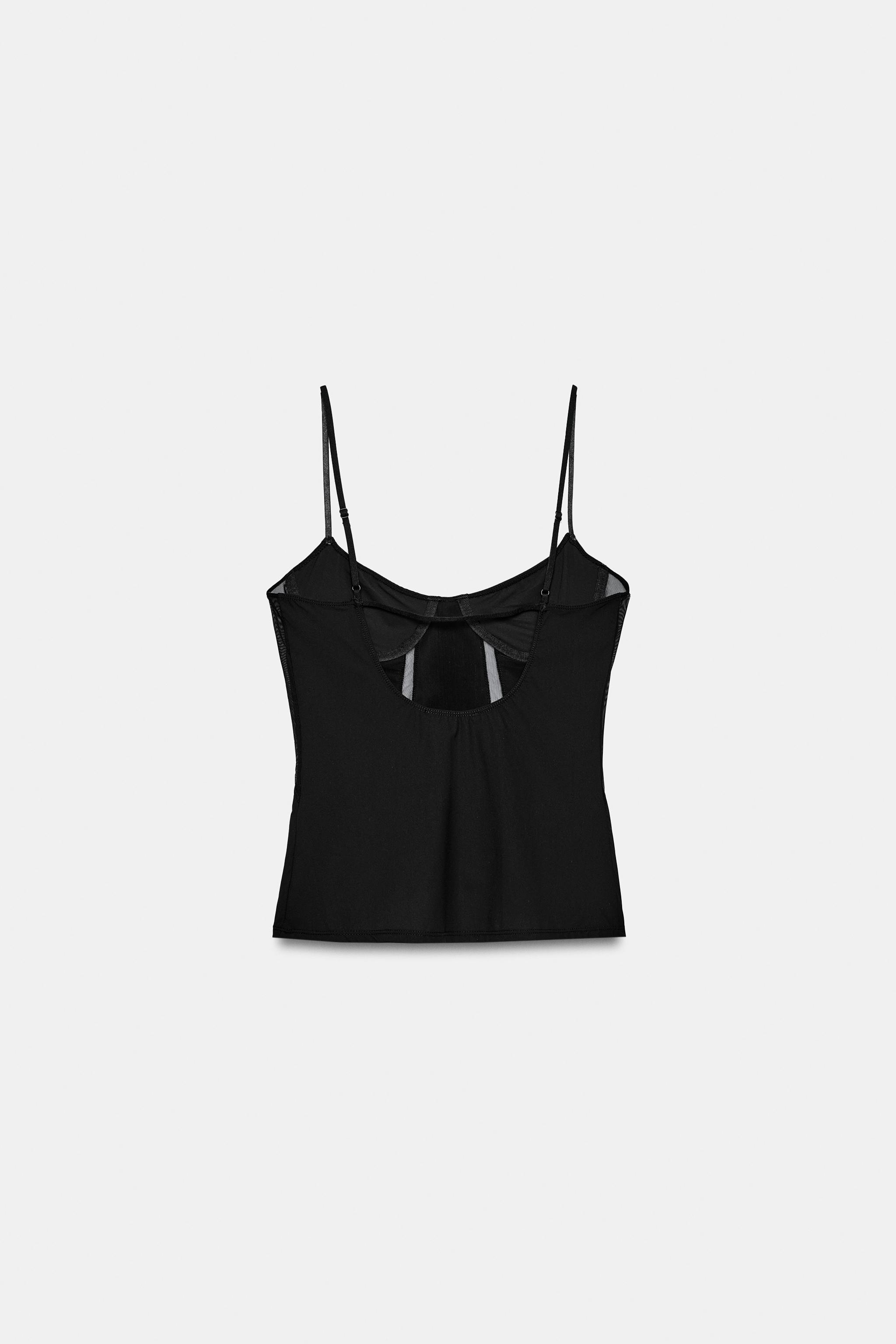 COMBINED STRAPPY TOP