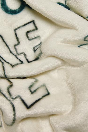 COUVERTURE POLAIRE BÉBÉ MICKEY & MINNIE ©DISNEY - Écru de Zara - Image 2