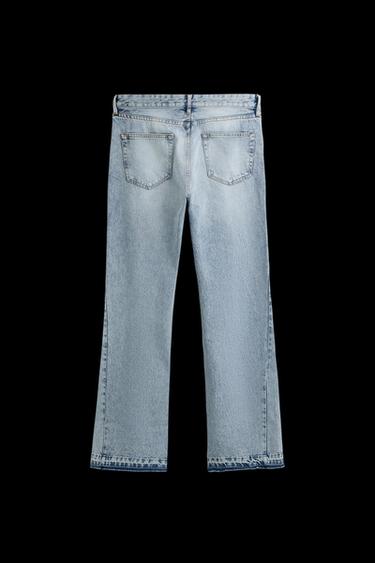 FLARE-FIT-JEANS - Blau von Zara