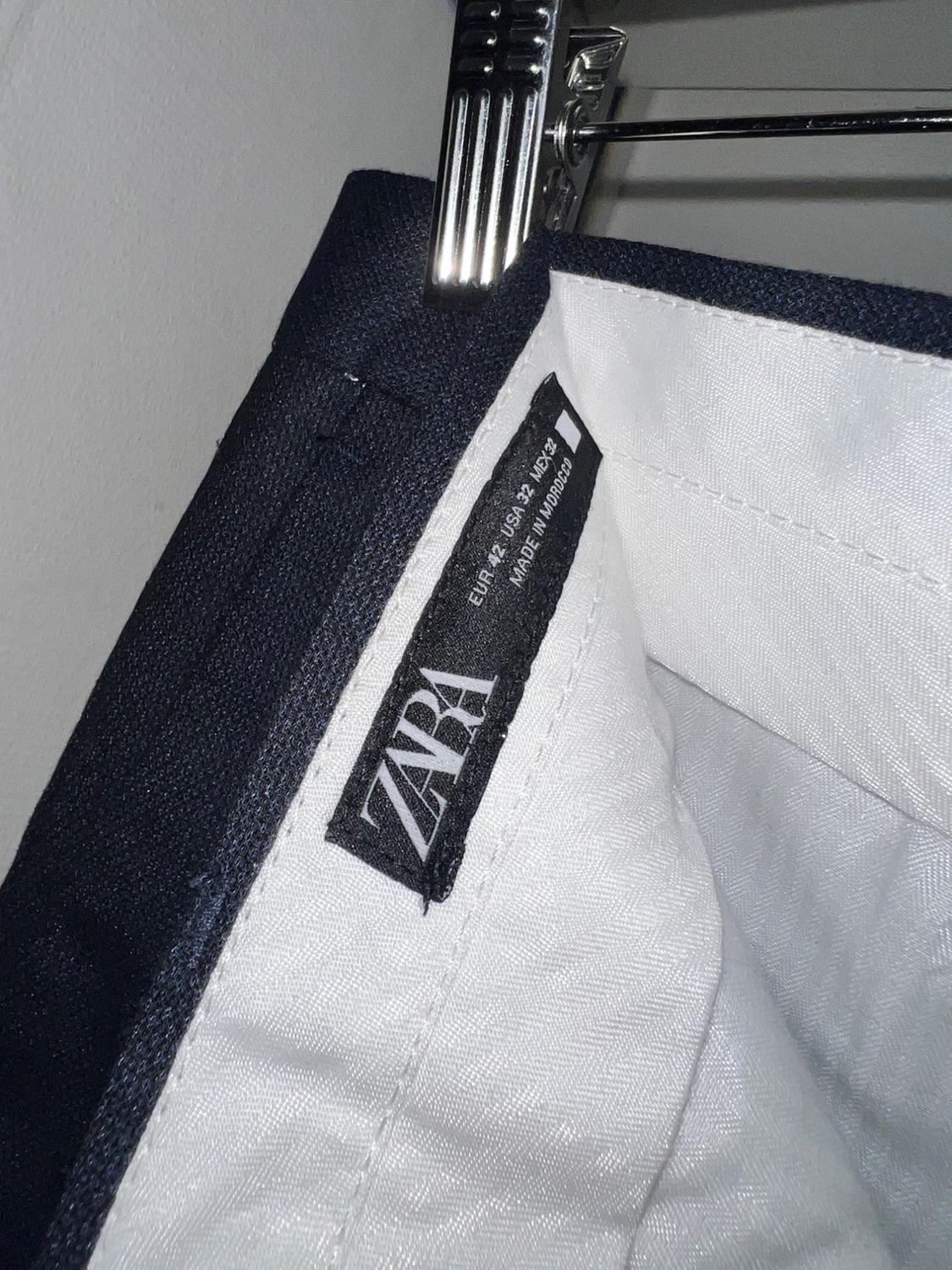 BIRD’S-EYE SUIT TROUSERS - Image 4