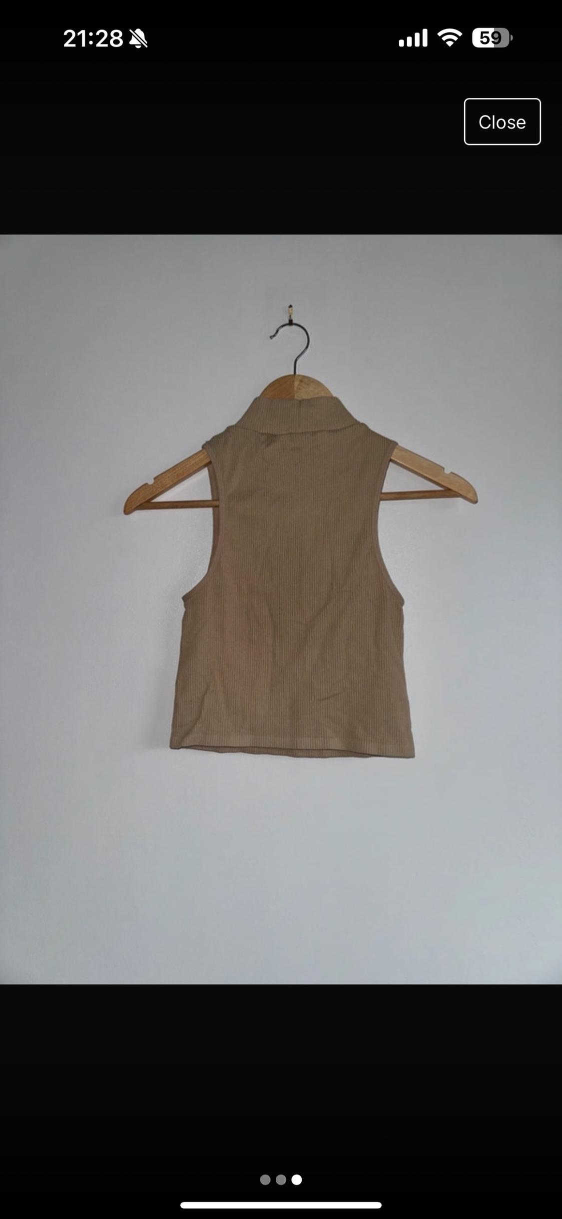 SEAMLESS HIGH NECK TOP - Image 2