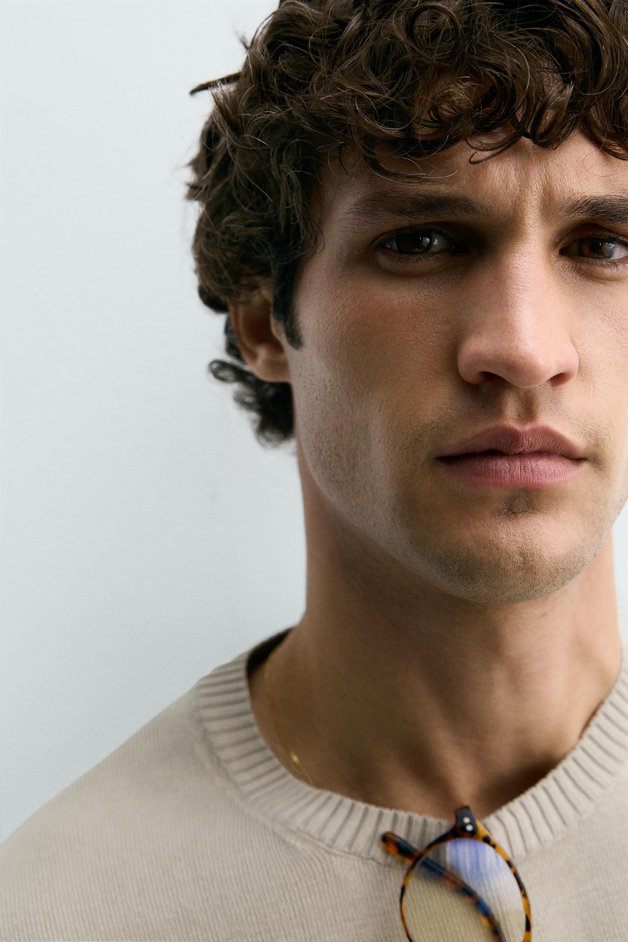 TEXTURED COTTON JUMPER