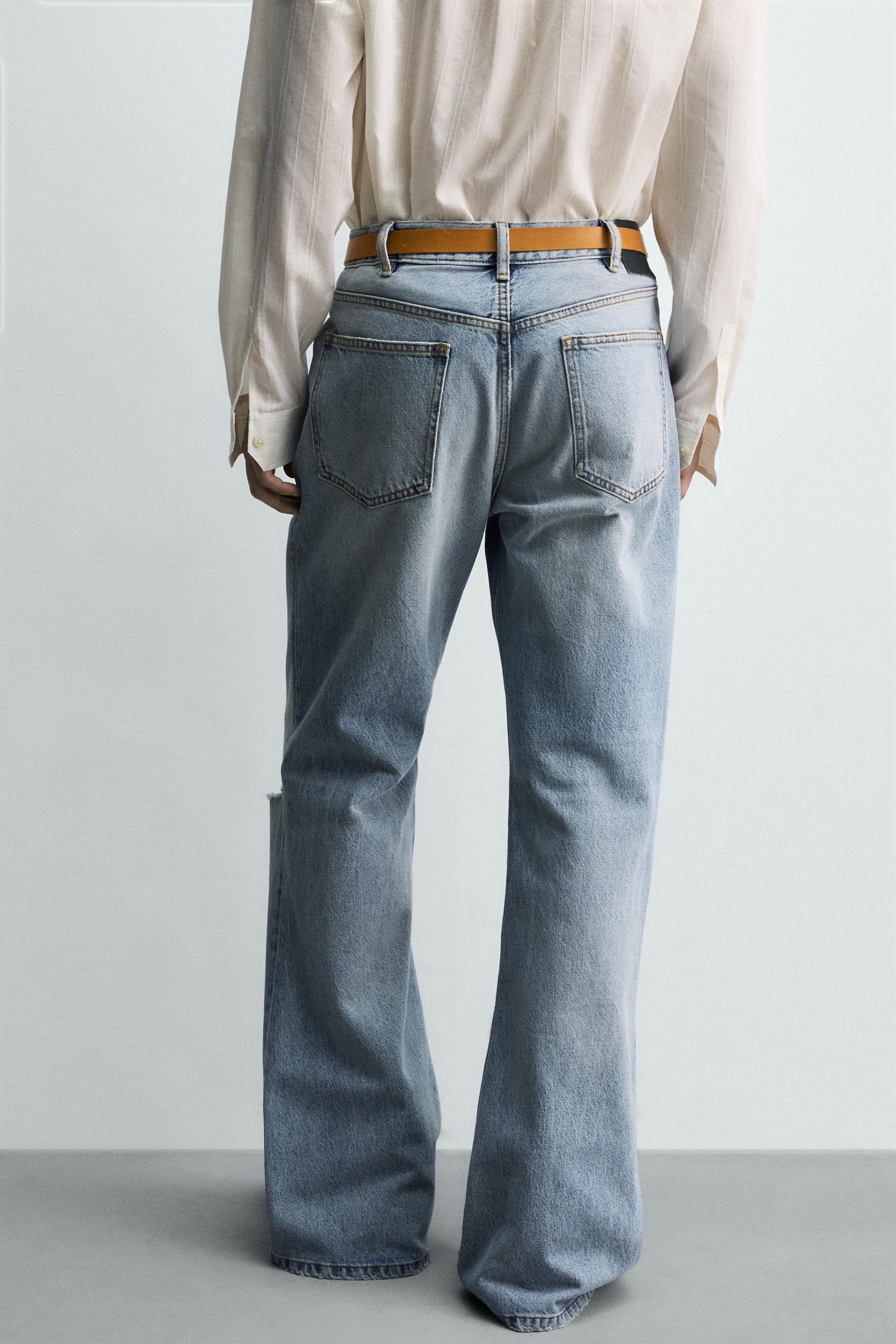 JEAN FLARE FIT DÉCHIRÉ
