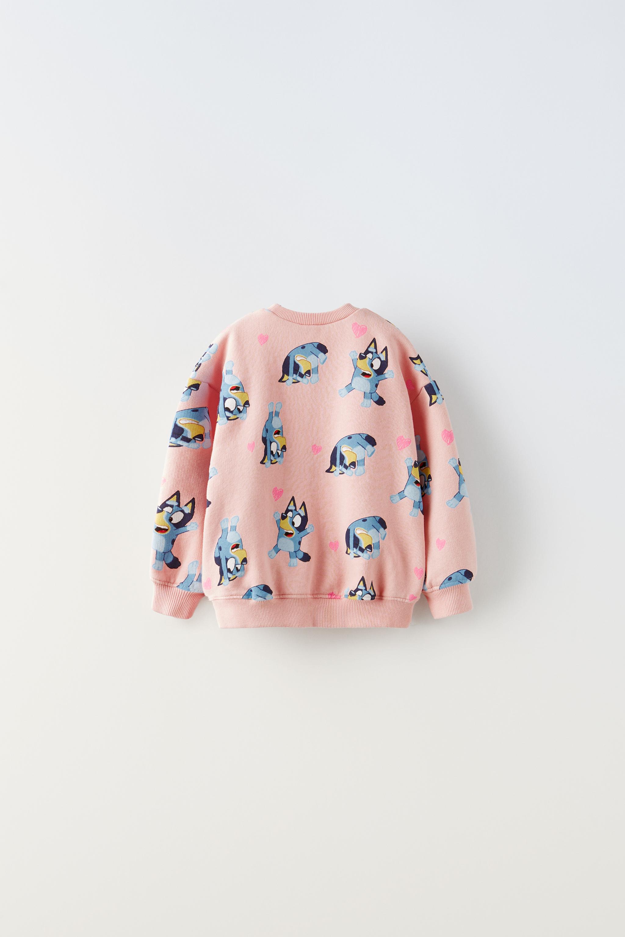 Sudadera rosa niño online zara