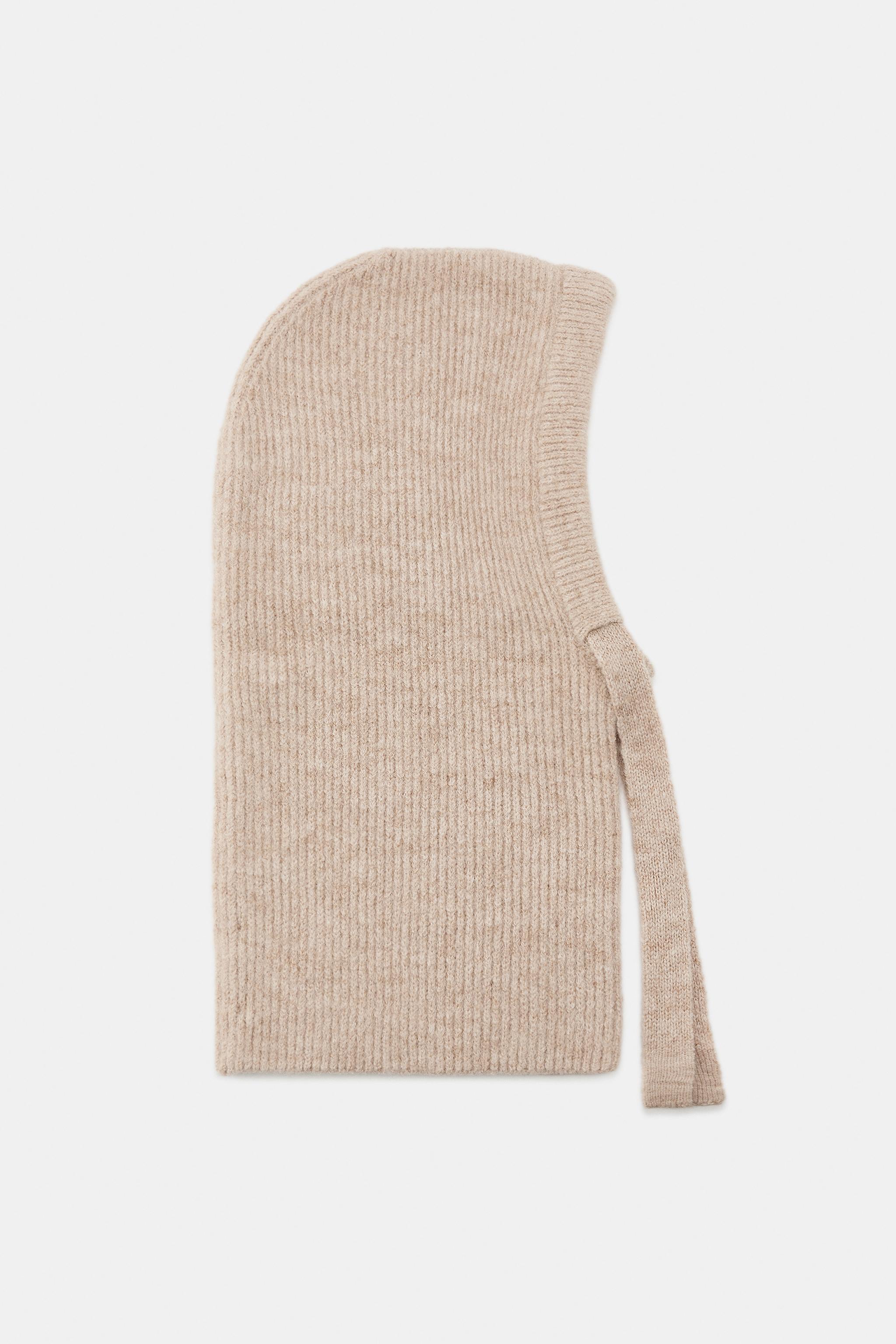 その他 Rabi RIBBED KNIT HOOD - Beige | ZARA Singapore