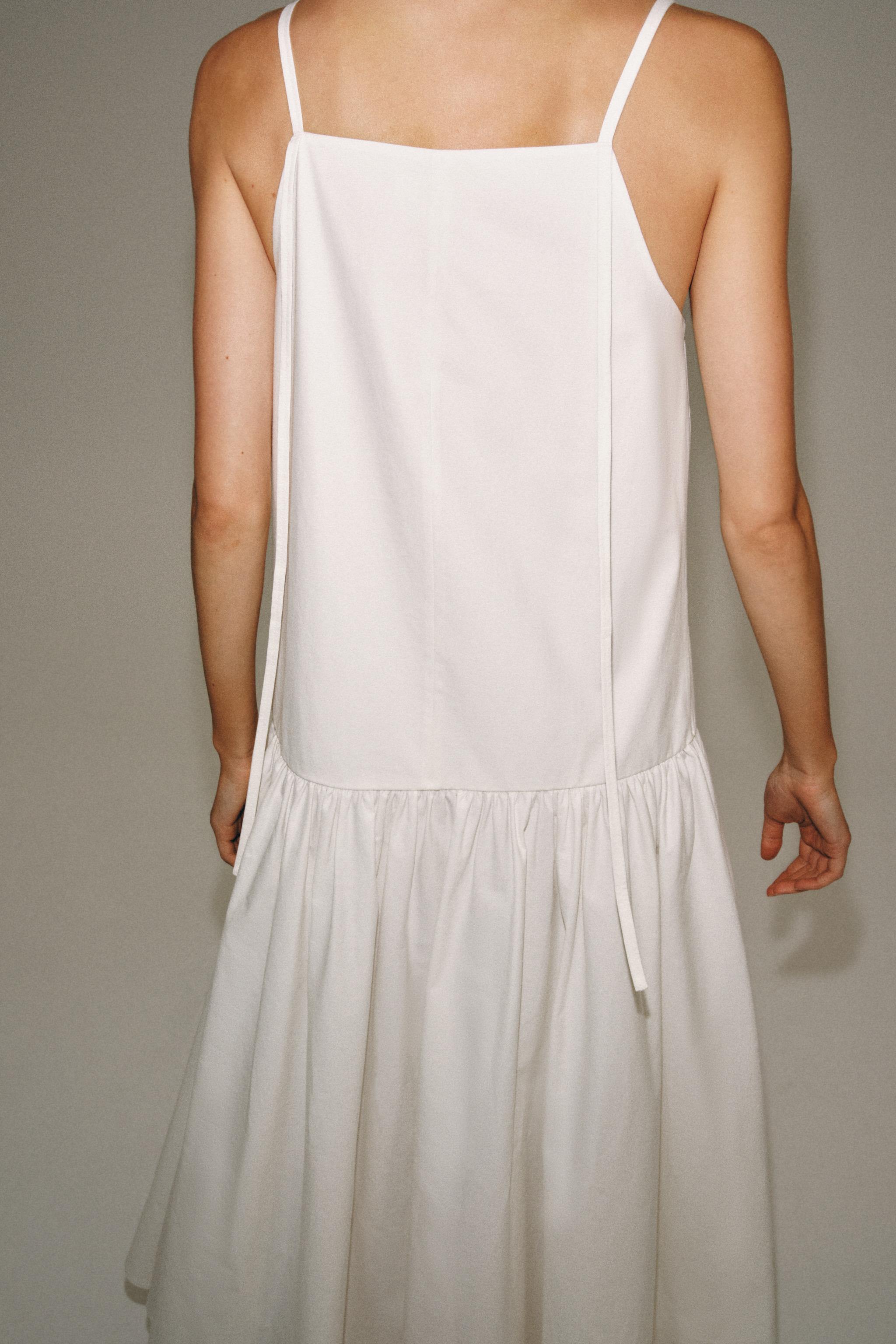Женские платья Zara ZW COLLECTION PLEATED DRESS — фото 3