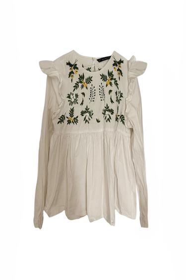 EMBROIDERED BLOUSE