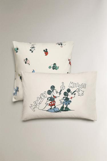 KOPFKISSENBEZUG FÜR KINDER MICKEY & MINNIE ©DISNEY - Bunt von Zara - Bild 0
