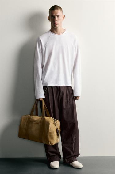 TRAVEL BAG - Sand Brown by Zara - Image 0