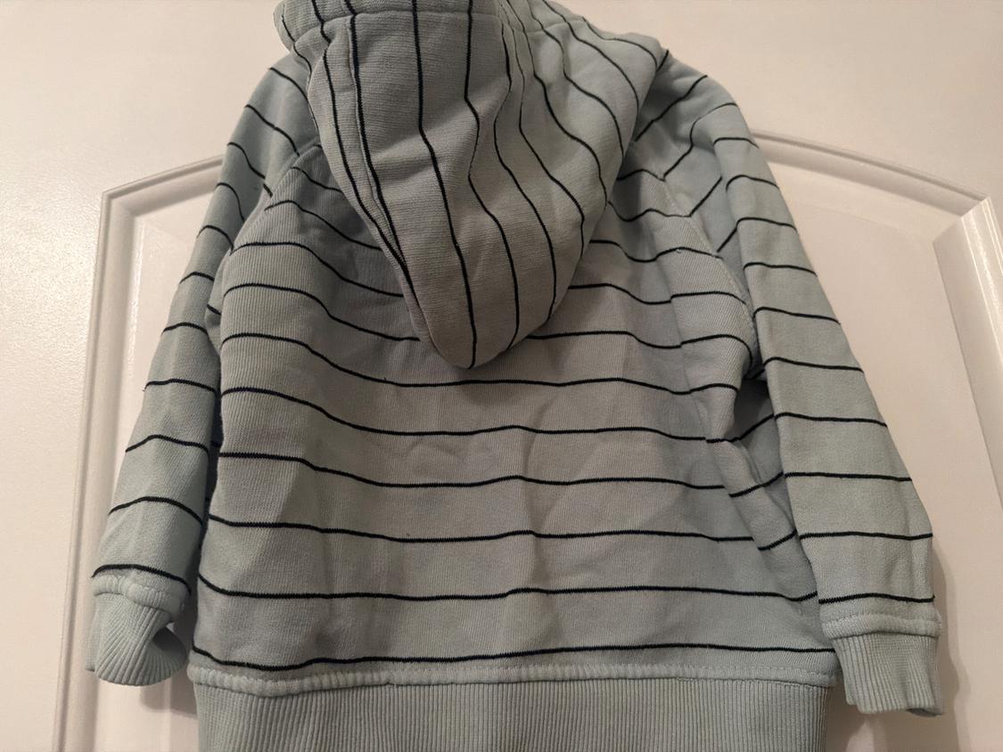 STRIPED PLUSH JACKET - Image 2