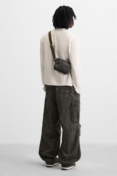SAC BANDOULIÈRE À IMPRIMÉ ANIMALIER - Multicolore de Zara - Image 1