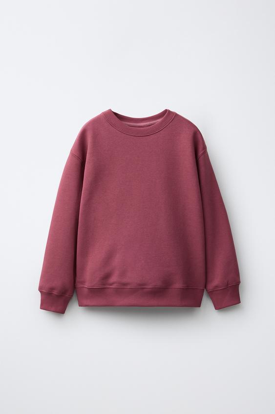 SUDADERA JOGGING LISA - Berenjena de Zara - Imagen 0