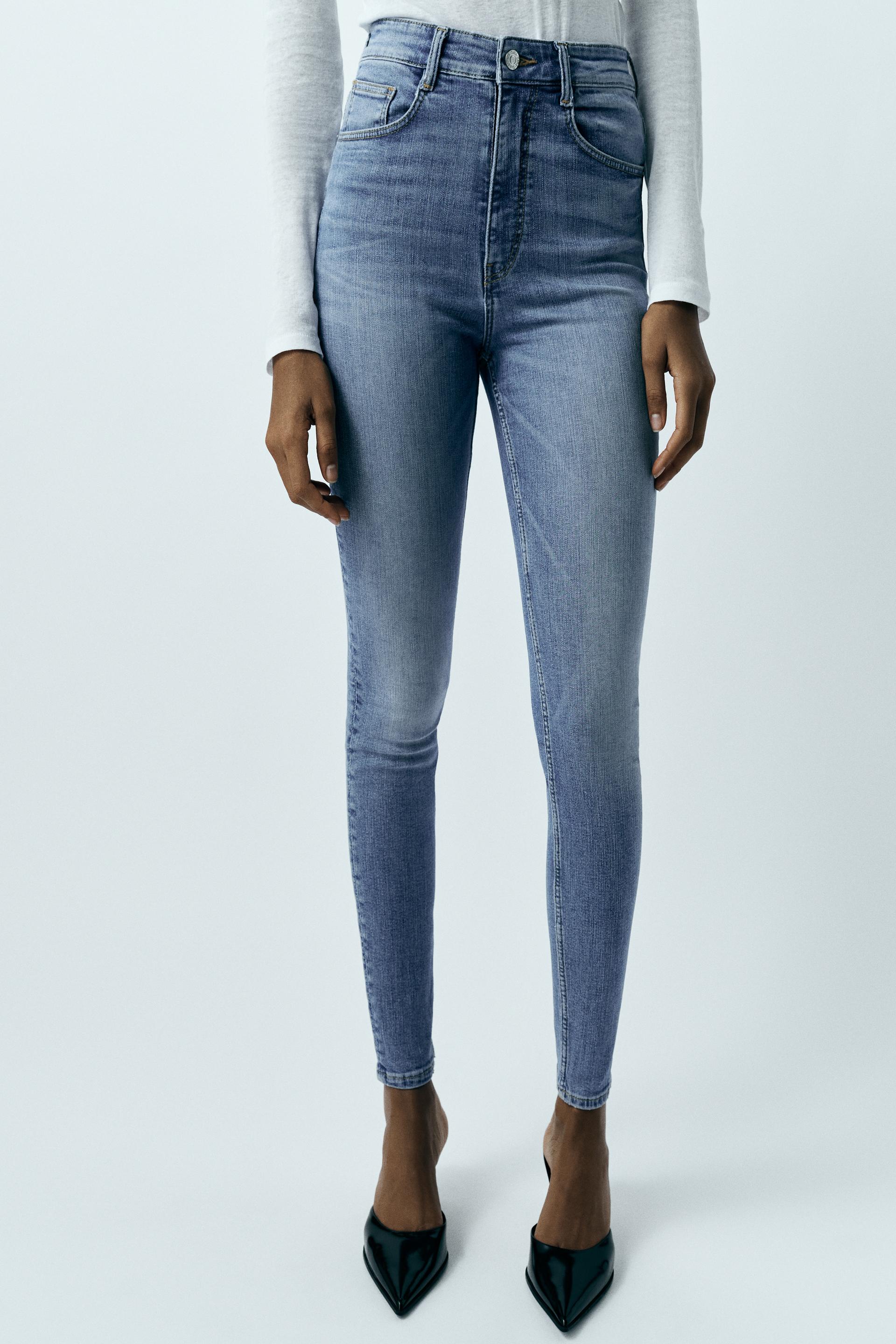 Zara Hi Rise Split Skinny Jeans, Zara Makes the Jeans You'll Actually be  Excited to Put on Right Now
