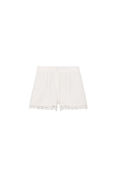 ZW COLLECTION CROCHET BERMUDA SHORTS