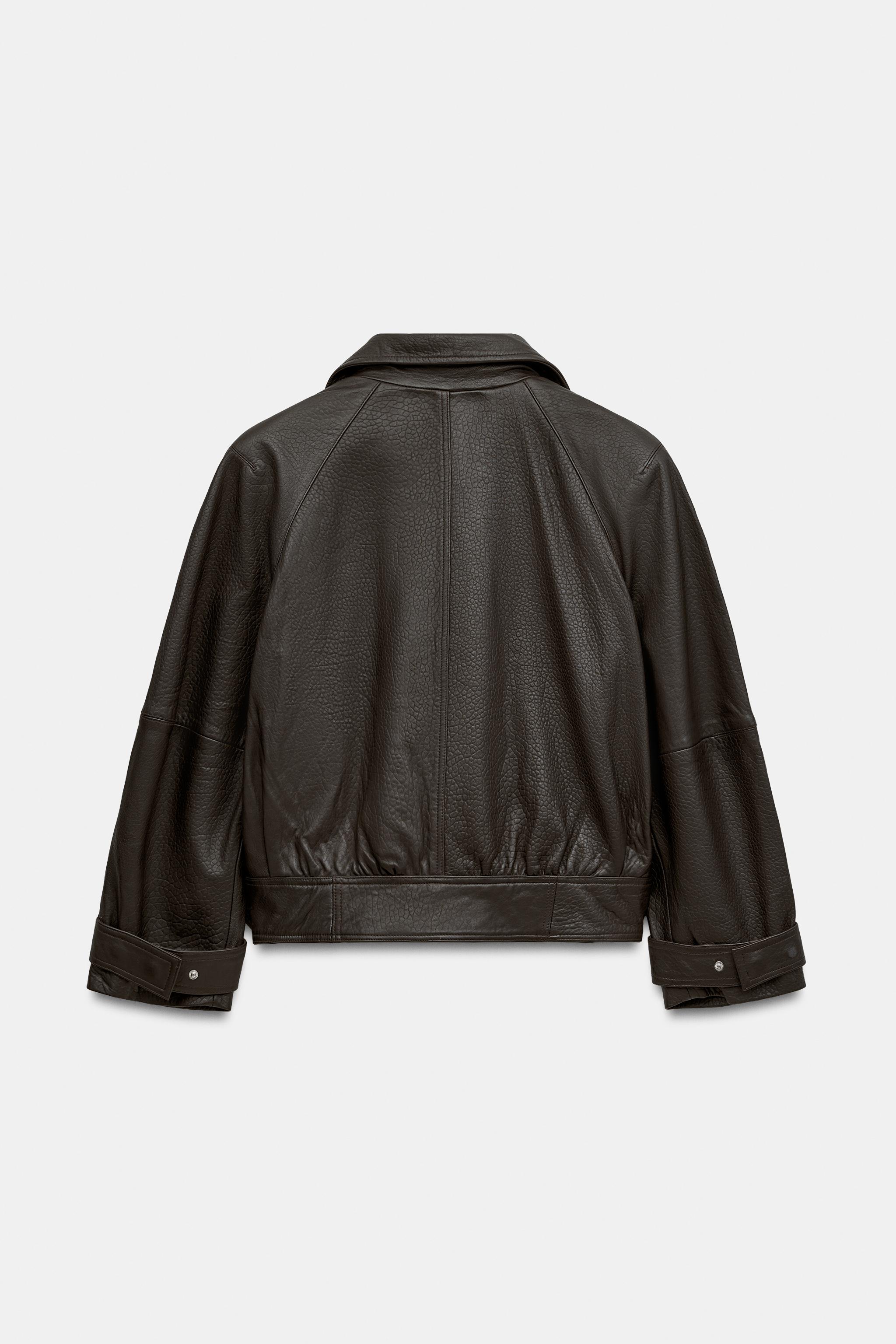 100% LEATHER BIKER JACKET