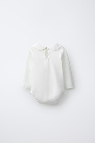 BODY COL CLAUDINE - Blanc cassé de Zara - Image 1