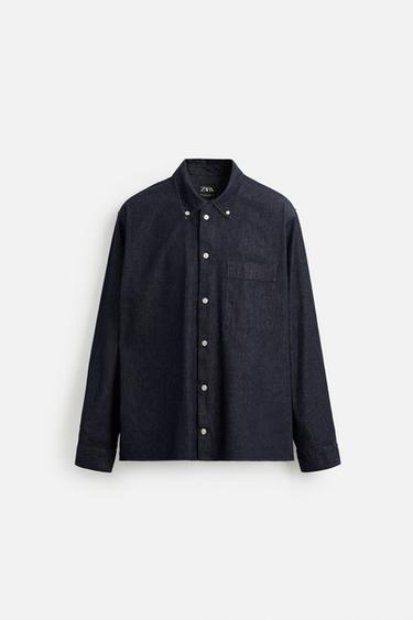 LEICHTES DENIM-HEMD - Blau von Zara - Bild 0