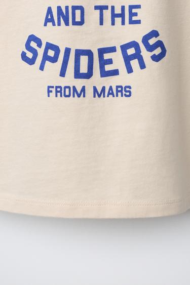 T-SHIRT IMPRIMÉ DAVID BOWIE © - Blanc cassé de Zara - Image 3