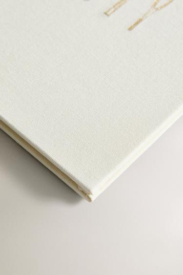 TENNIS HARDBACK NOTEBOOK - Ecru by Zara - Image 2