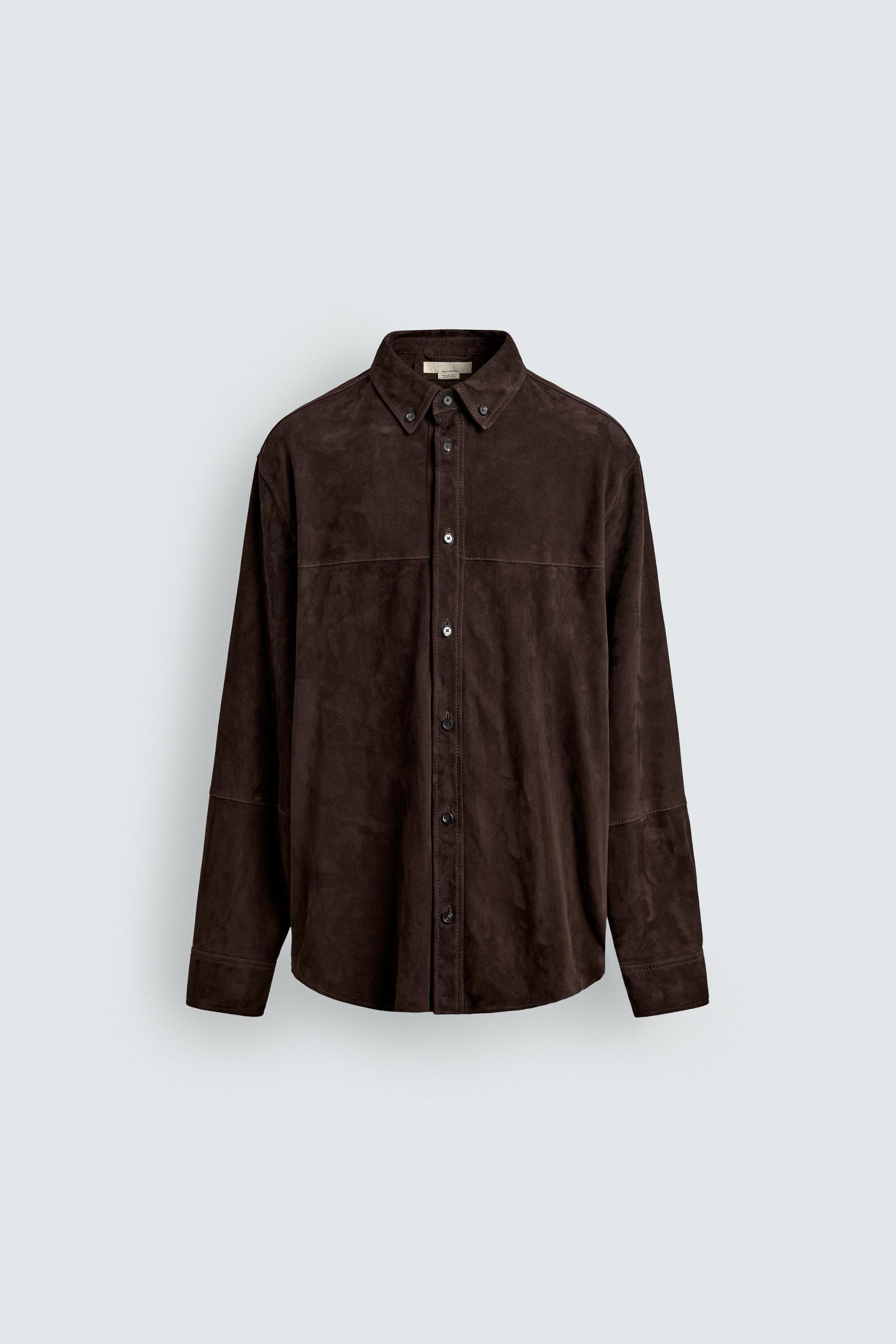 SUEDE LEATHER SHIRT