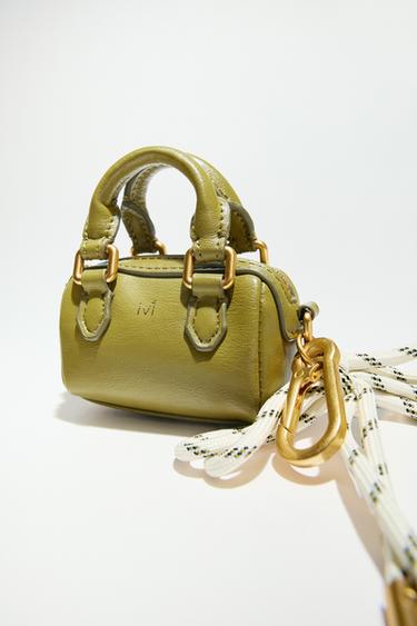 MINI CITY CHARM BAG - Green by Zara