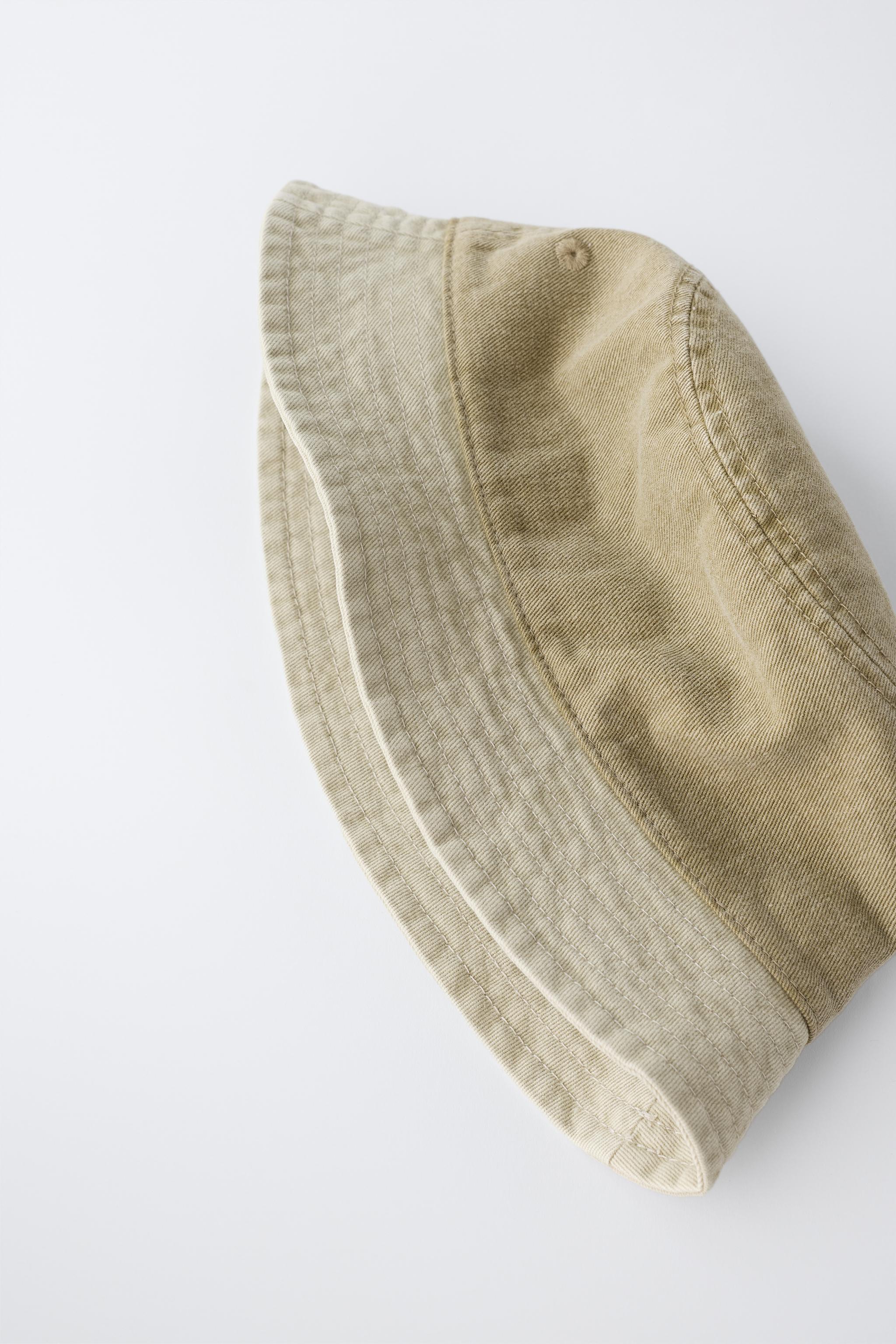 Детские головные уборы Zara COLORBLOCK BUCKET HAT — фото 4