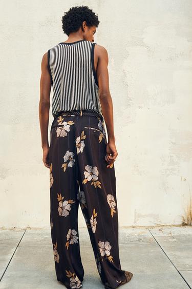 LIMITED EDITION OPEN KNIT TANK TOP - Black / White by Zara - Image 1