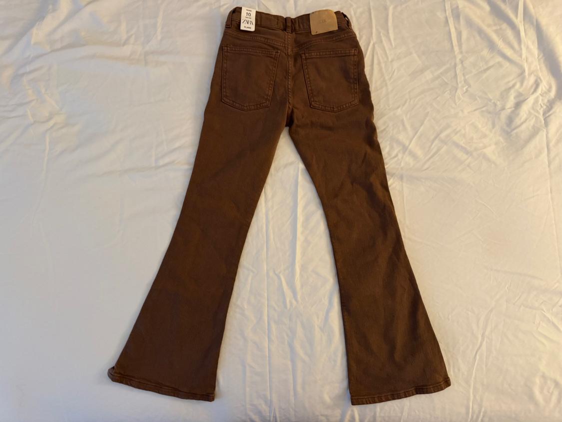 SEAMED FLARED JEANS - Image 2