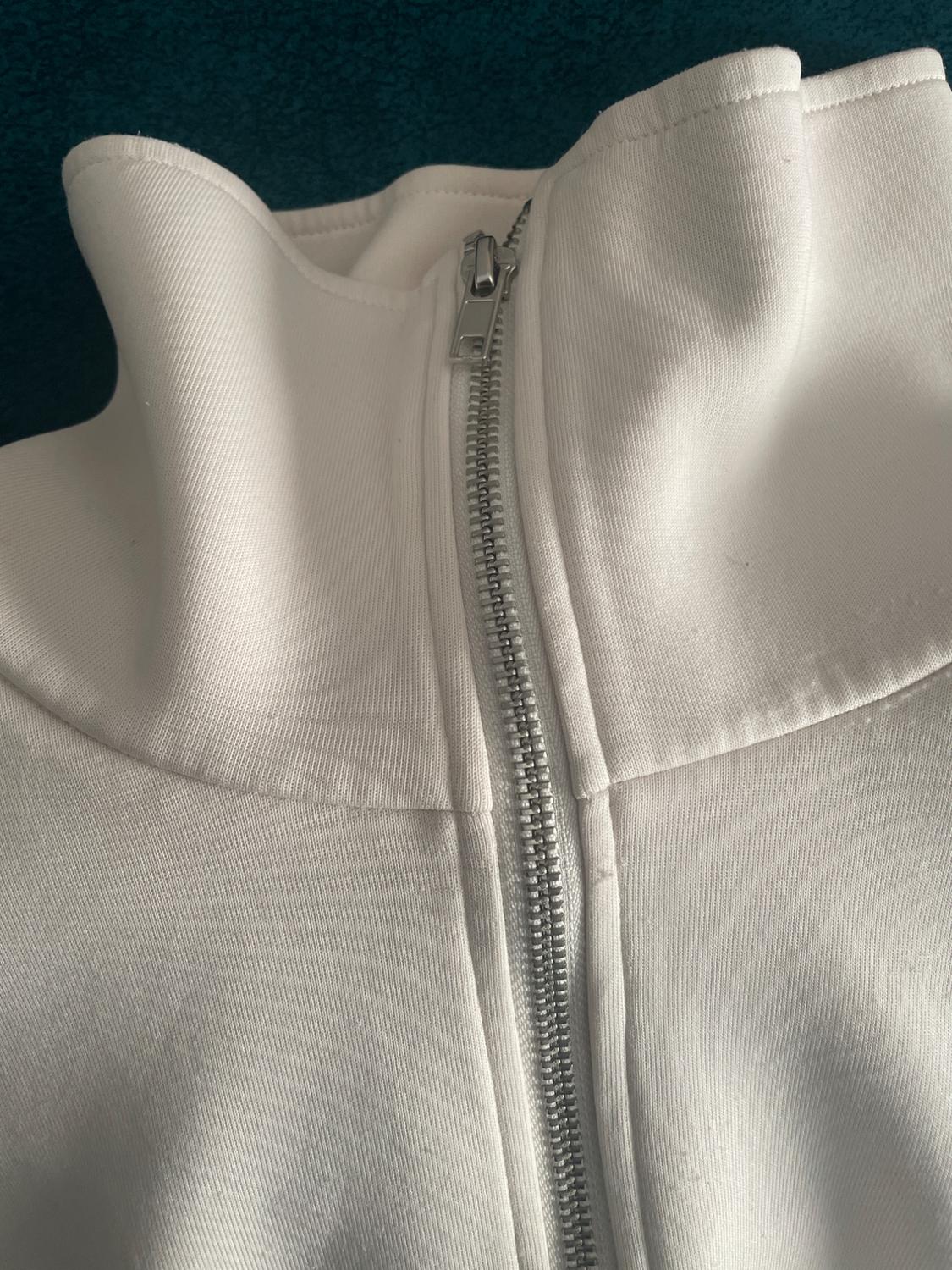 SCUBA-EFFECT ZIP-UP SWEATSHIRT - Image 3