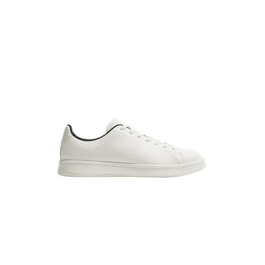 LEATHER TRAINERS - White by Zara