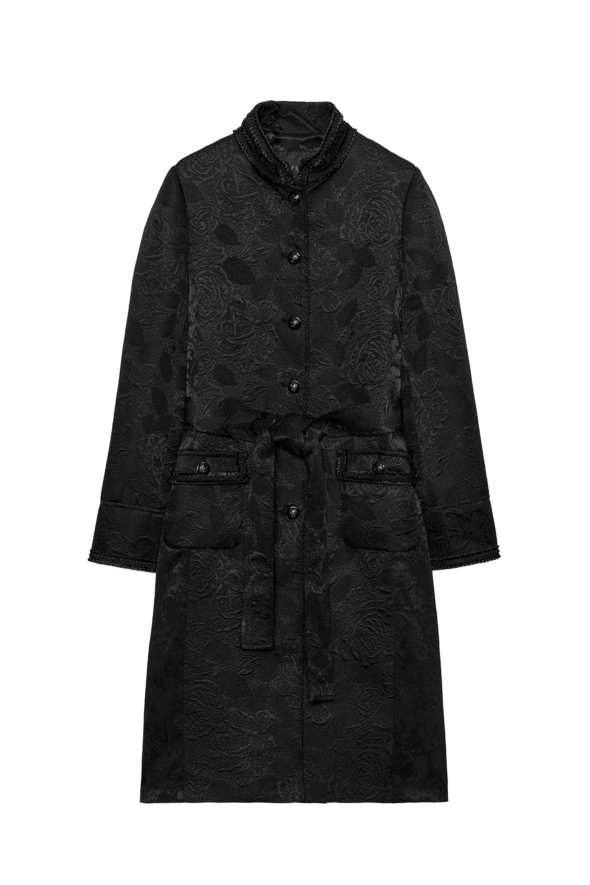 ABRIGO MIDI JACQUARD ZW COLLECTION