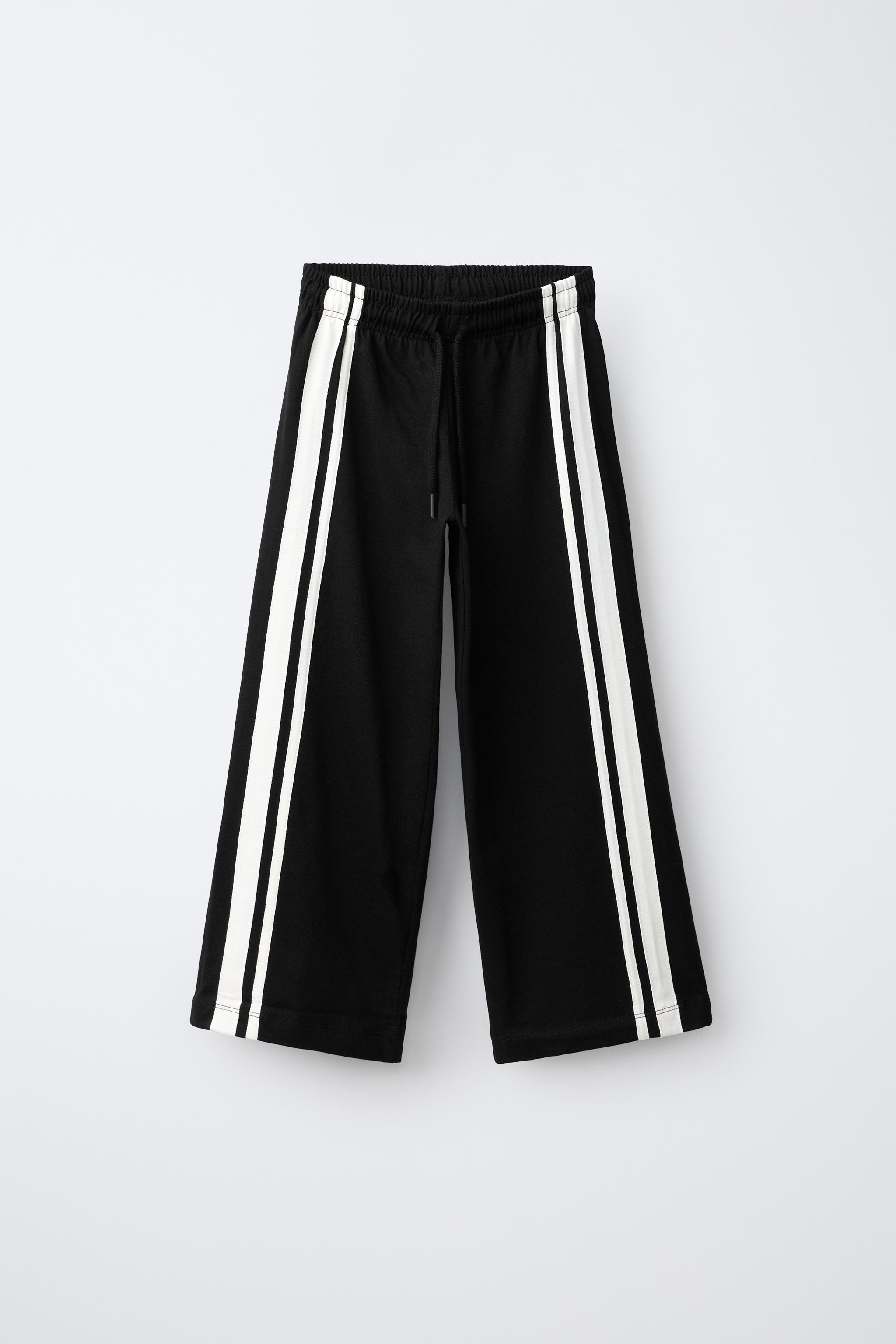 Детские брюки Zara WIDE LEG PANTS WITH SIDE STRIPES