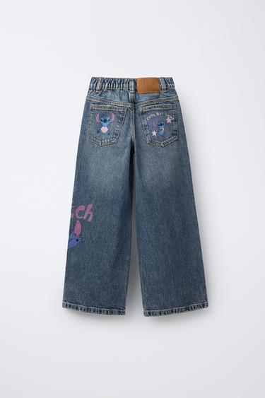 JEAN LARGE LILO & STITCH © DISNEY - Bleu de Zara - Image 1