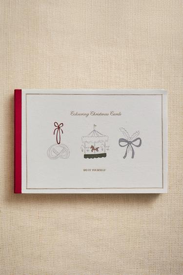 SET OF CHILDREN’S CHRISTMAS CARDS - Multicoloured by Zara