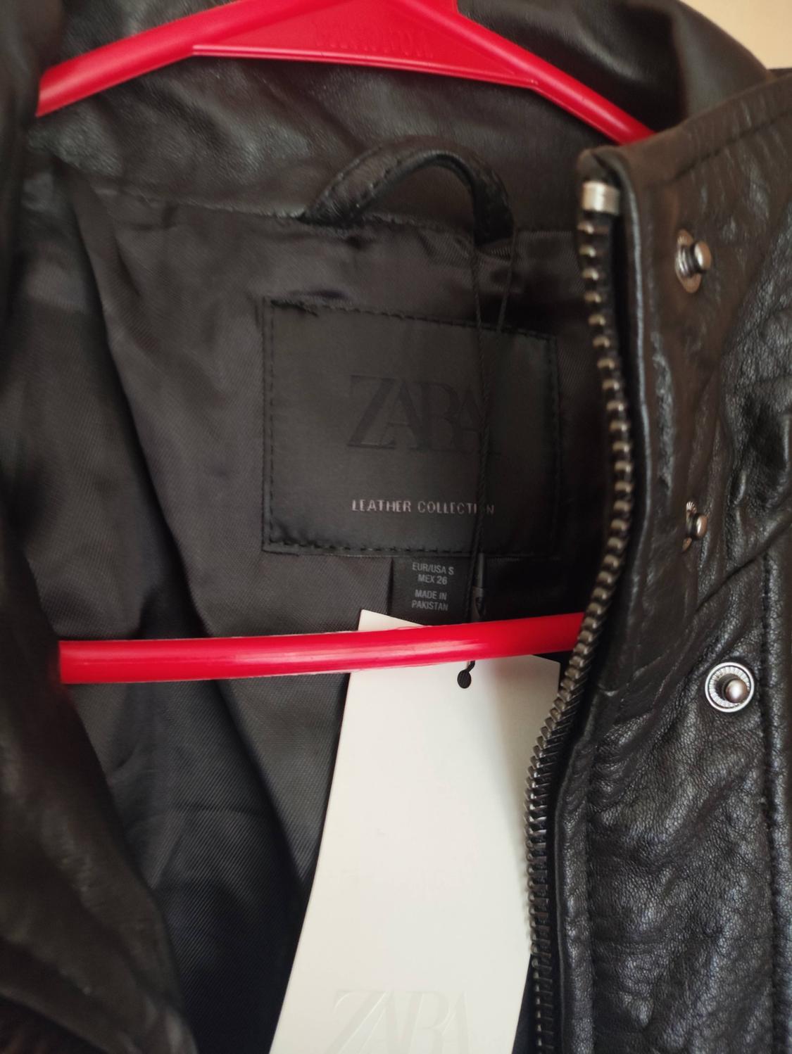 ZW COLLECTION LIMITED EDITION LEATHER JACKET - Image 3