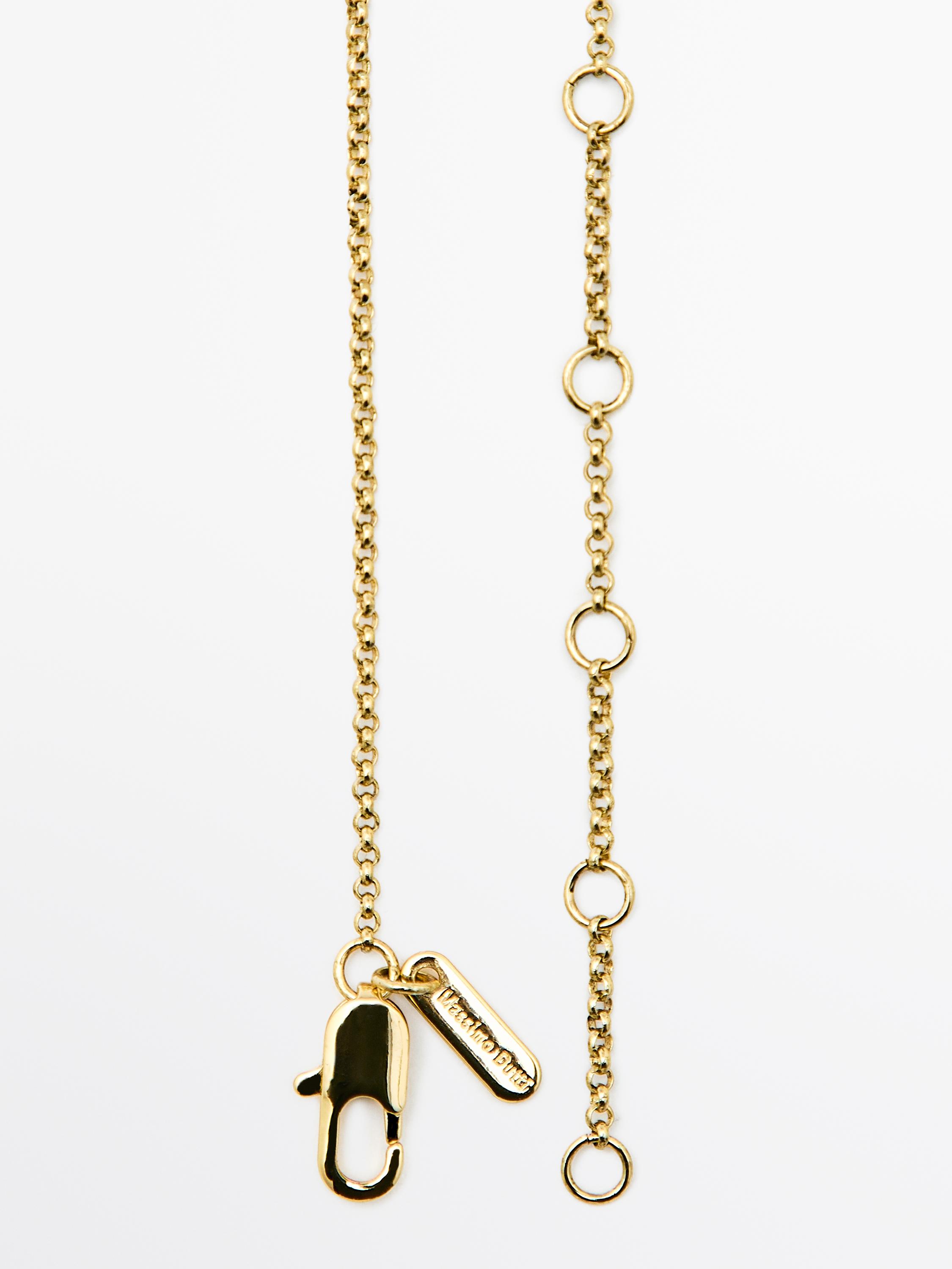 Collier chaîne à perles