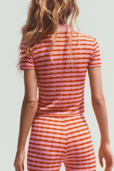 POLO JACQUARD - Roses de Zara - Image 3