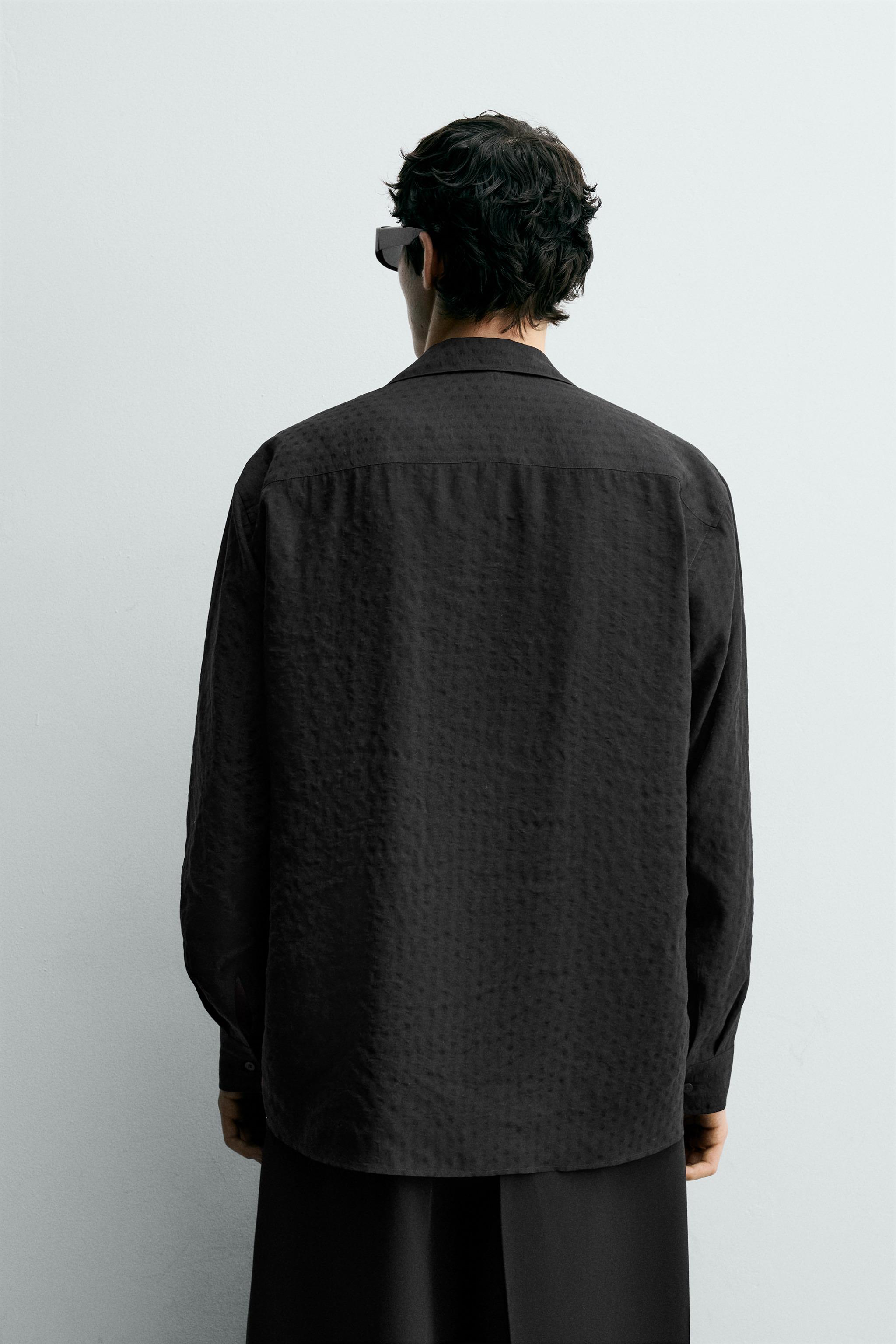 JACQUARD DOT SHIRT