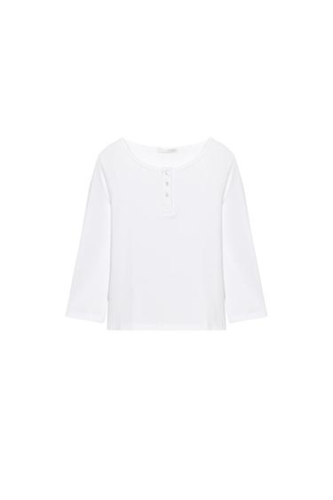 CAMISETA PANADERA - Blanco de Zara