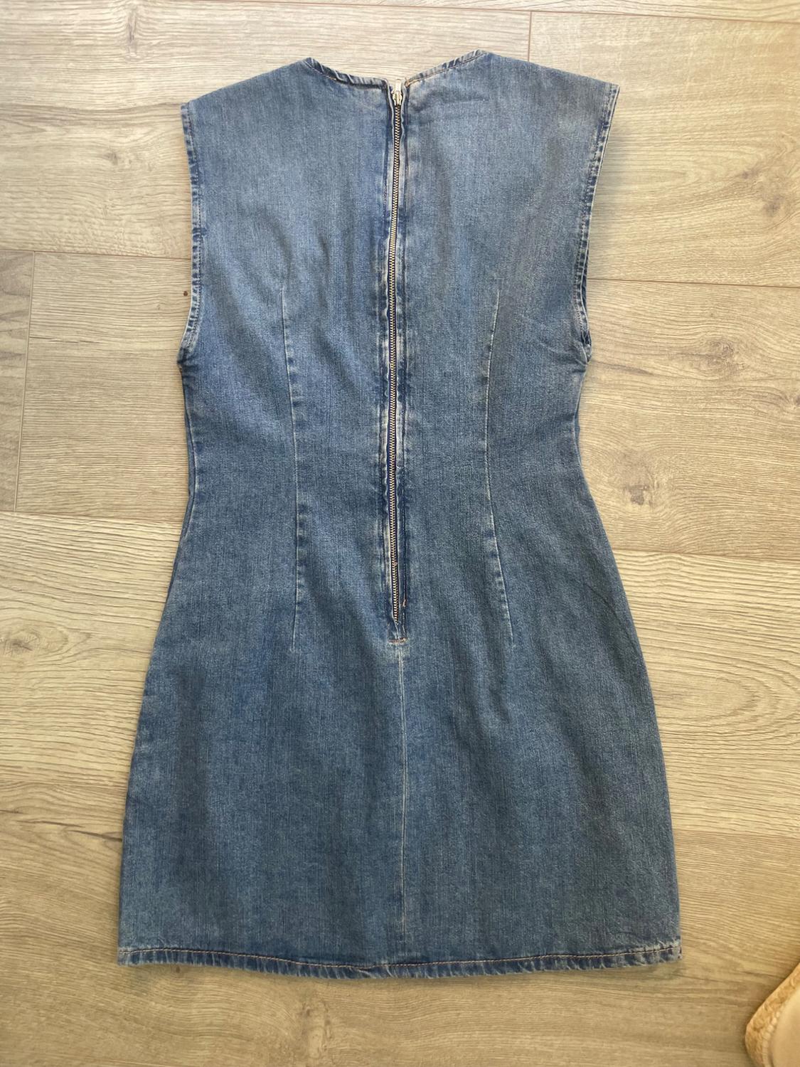 TRF DENIM MIRROR DRESS - Image 2