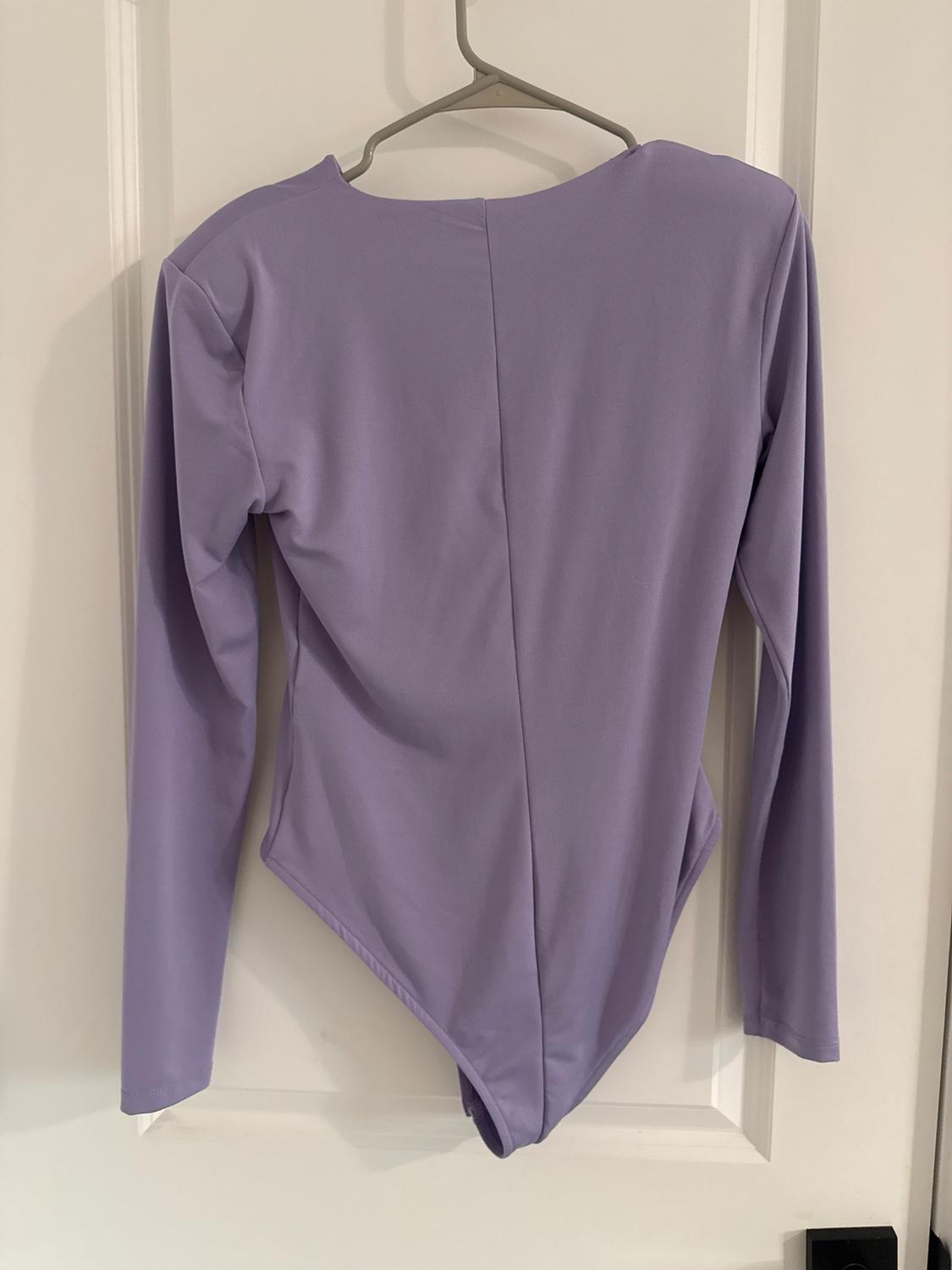 BODYSUIT WITH SHOULDER PADS - Image 3