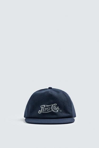 PEPSI © PEPSICO PRINT CAP - Navy blue by Zara