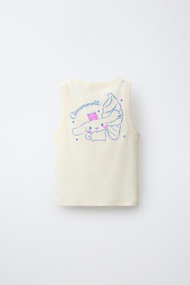 CINNAMOROLL © SANRIO PRINTED TOP - Vanilla by Zara - Image 1