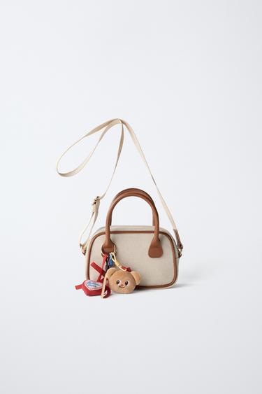 BUTTERBEAR © CHARM CROSSBODY BAG - Ecru White by Zara - Image 0